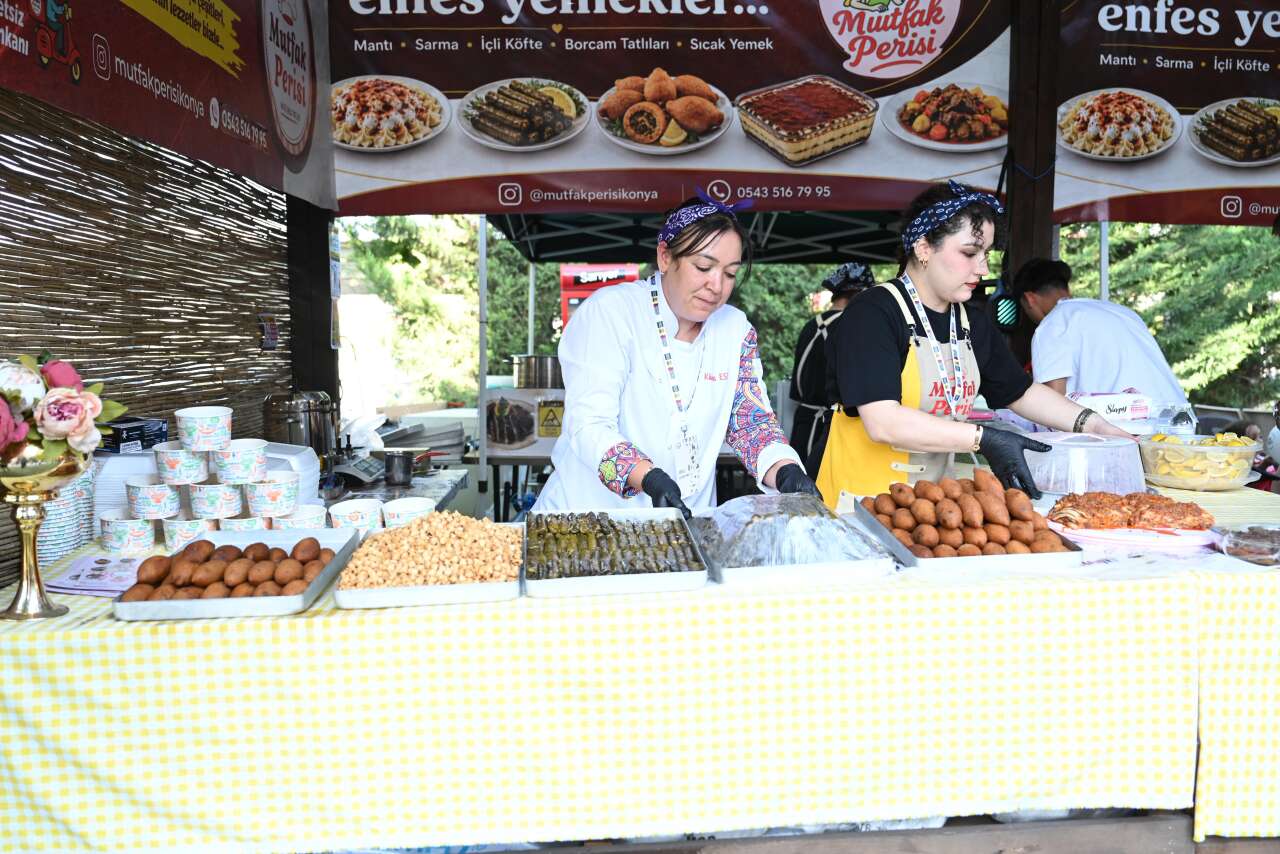 Türkiye'nin ağzını tatlandıran festival Konya'yı coşturdu 8